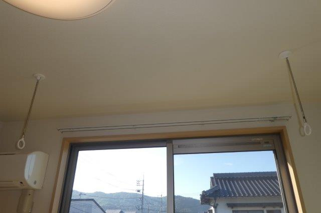 パーシモンの設備|室内物干し