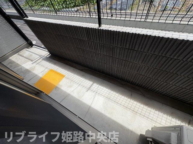フォンターナ飾磨のバルコニー
