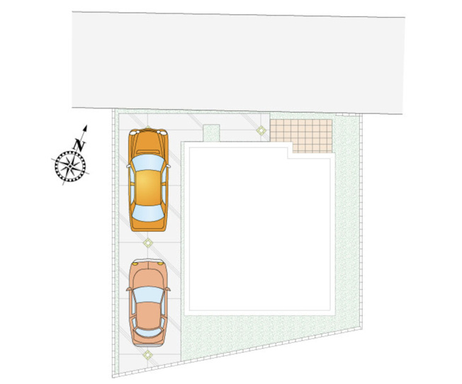 【区画図】 | 鴻巣市大間2丁目　新築戸建　全　全2棟　2号棟