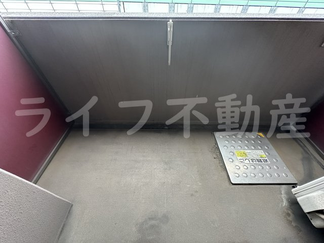 プロシード深江橋のバルコニー|開放的で明るい空間を演出してくれるバルコニーです
