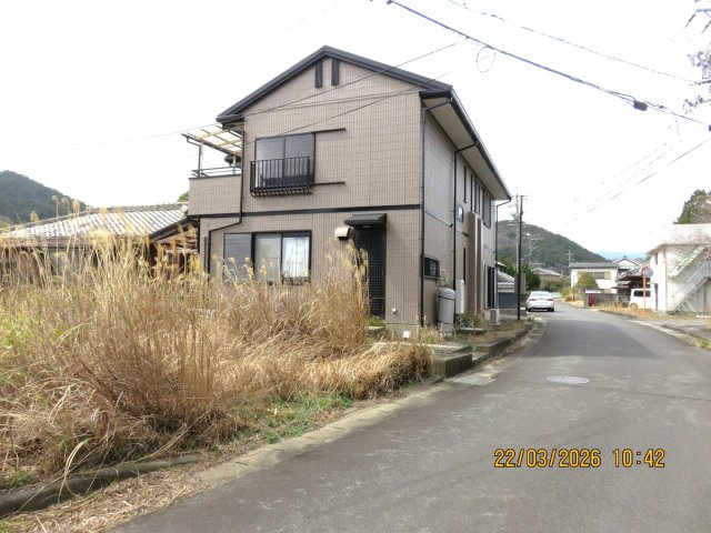 津市白山町山田野字口大山の前面道路含む現地写真