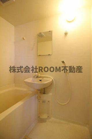 クレストコートBの浴室|ゆったり過ごせるお風呂です