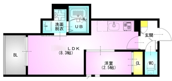 流山市大字東深井のアパート