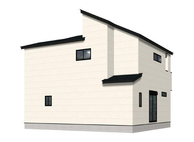 神埼郡吉野ヶ里町三津の新築一戸建の外観パース| 
