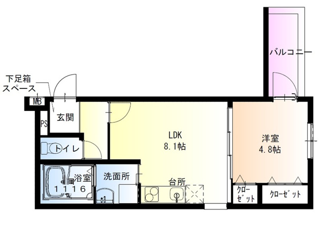 【間取り】 | フジパレス和泉葛の葉