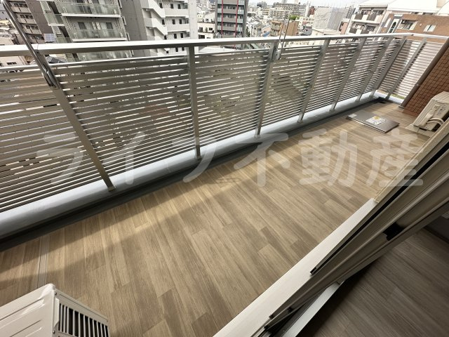 スプランディッド玉造DUEのバルコニー