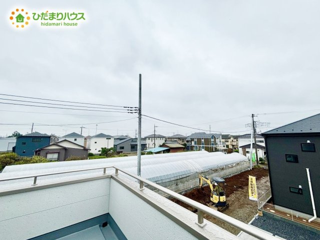 野田市木間ケ瀬2期　新築戸建　2号棟の展望|日当たり良好(^^)/				
