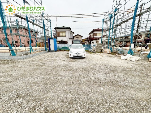 野田市木間ケ瀬2期　新築戸建　2号棟の駐車場