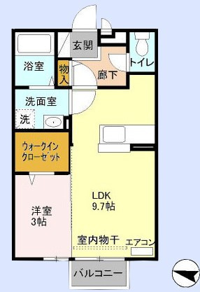 チェリーセージの間取り