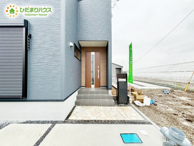 野田市木間ケ瀬2期　新築戸建　3号棟の玄関|いらっしゃいませ～