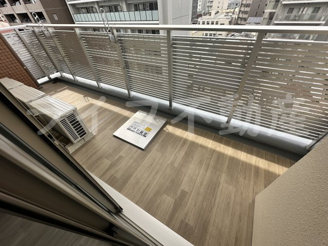 スプランディッド玉造DUEのバルコニー