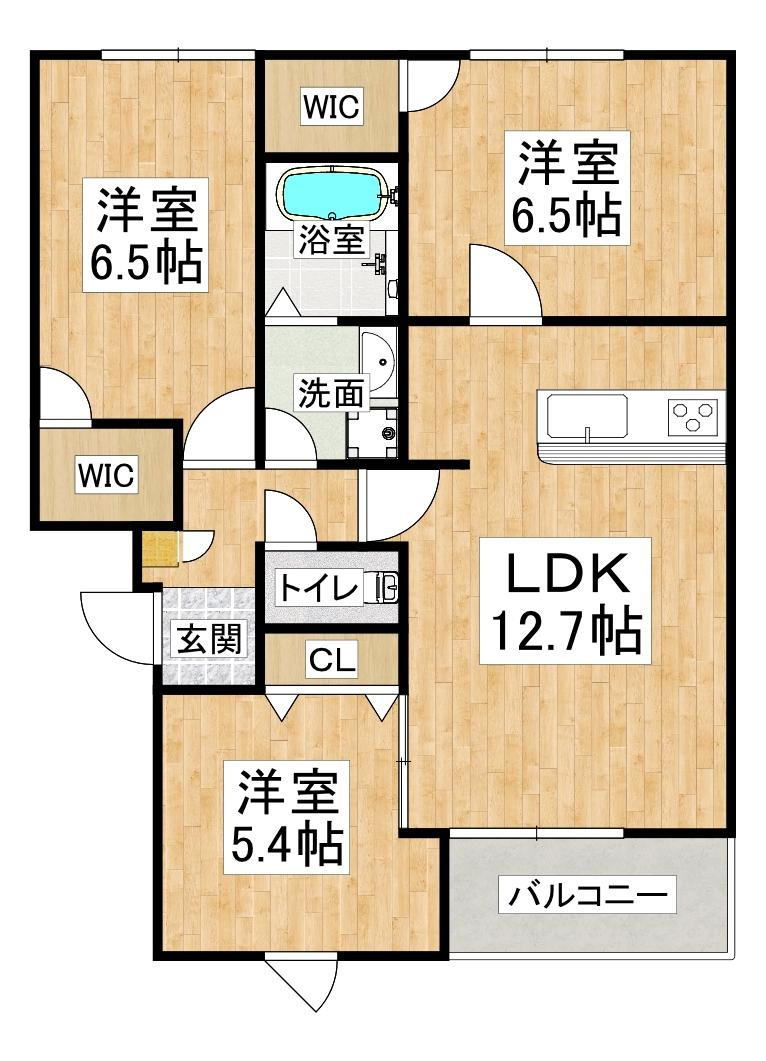 グルーブ五色山の間取り