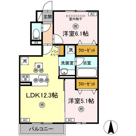 シャンポールさい　E棟