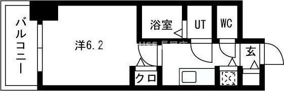 プレサンス高津公園ディオの間取り