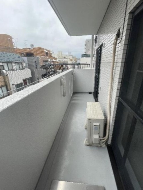 ハイキャスト大山のバルコニー