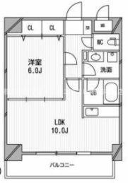 アーデン南森町の間取り