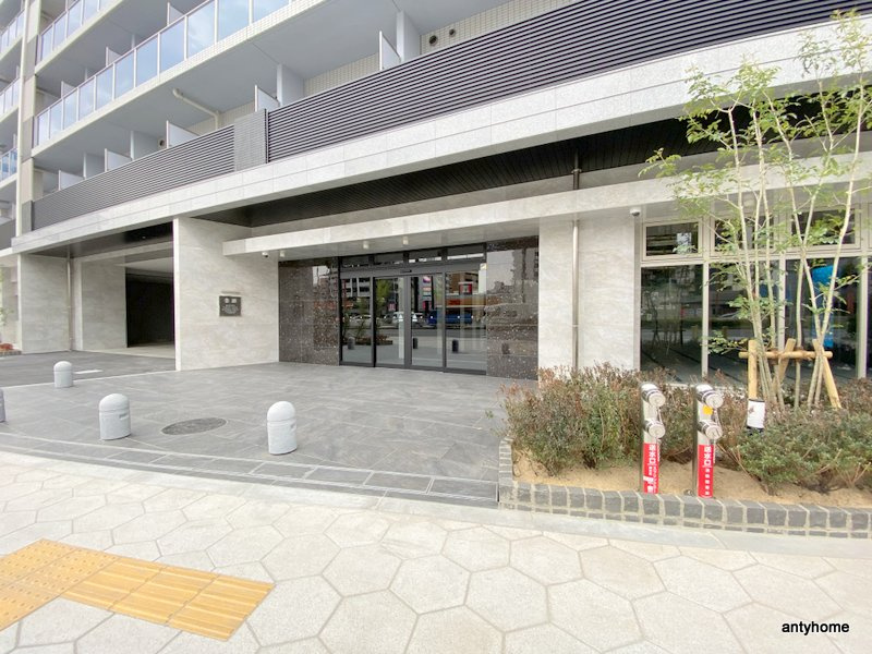 MELDIA CREST TAPP NAMBA WEST 仲介手数料無料のエントランス
