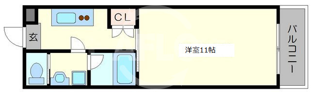 CITY SPIRE心斎橋EASTの間取り|CITY SPIRE心斎橋EAST　間取り