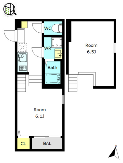 【間取り】 | Loft11名駅西