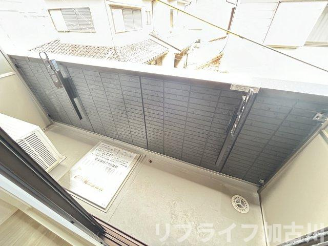 レジデンス尾上町のバルコニー