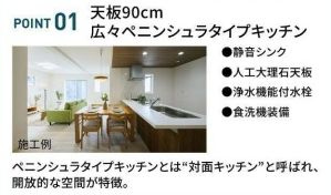 【その他】 | 中央区陽光台3丁目 全1棟 第2 | カウンターキッチン
