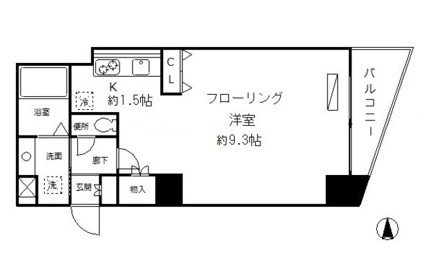 【間取り】 | ドゥーエ青物横丁