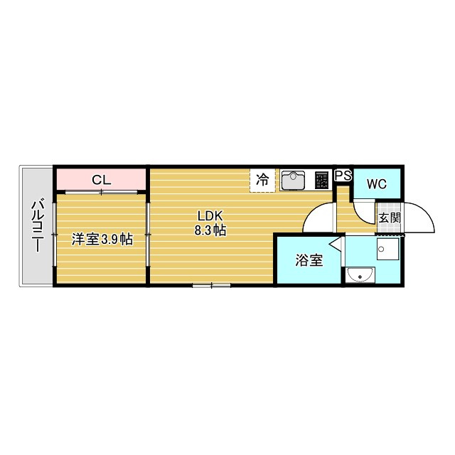 ARCA豊中曽根の間取り
