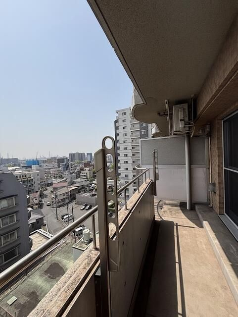 ルーラル十五番館のバルコニー