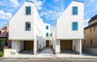 葛飾区西新小岩４丁目の新築戸建の外観