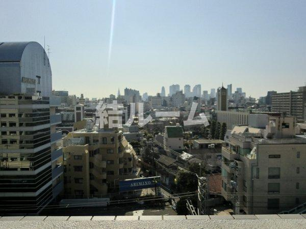 新宿区下落合２丁目の賃貸マンションの展望