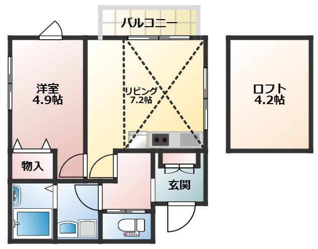 【間取り】 | ソラーナユーユー