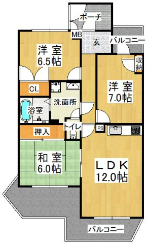 ガーデンハイツ桃山台　弐番館