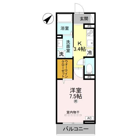 レジデンス尾上町の間取り