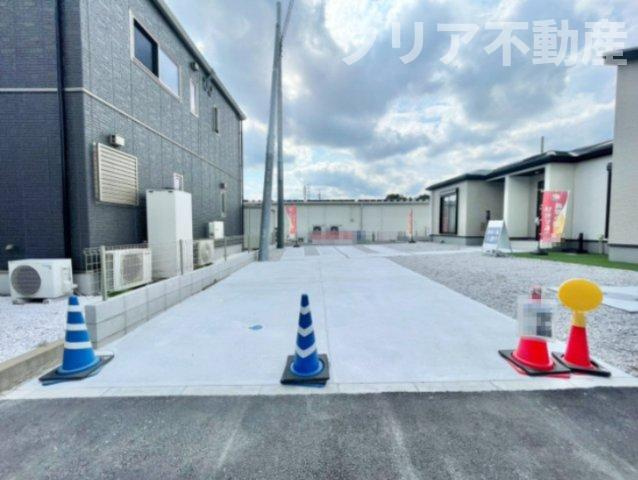 【駐車場】 | 榛東村新井新築　平屋　敷地83坪！