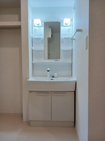 スカイパレスＡの洗面所