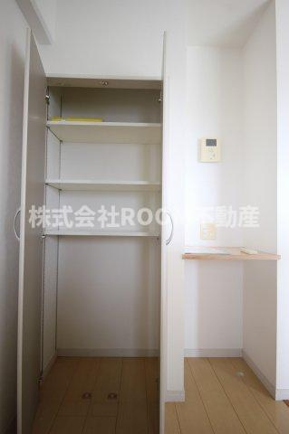 スカイコート年見の収納|小物を収納するのに便利です