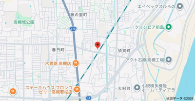 【地図】 | プレステージ日向B棟