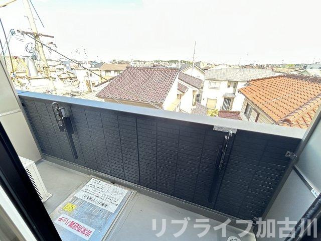 レジデンス尾上町のバルコニー
