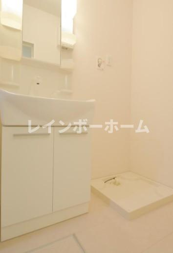 ハイツ　ハピネスの独立洗面台