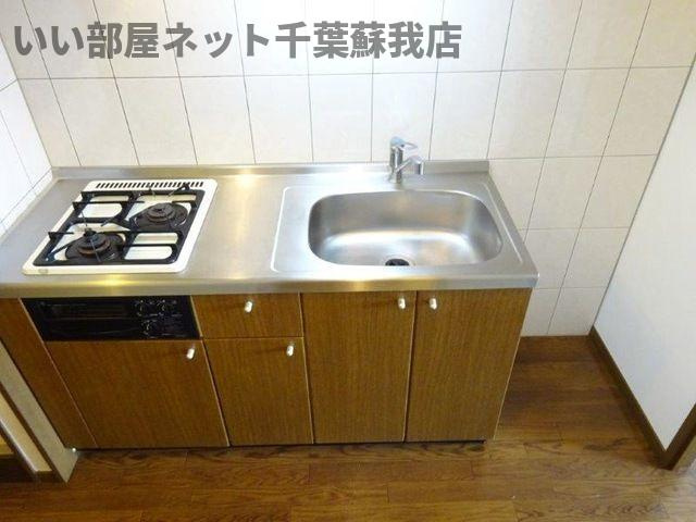 パールハイツ蘇我Ⅱのキッチン|使いやすいキッチンです