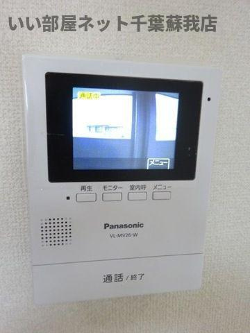 パールハイツ蘇我Ⅱのセキュリティ|TVモニターホン付きでセキュリティ面も安心！