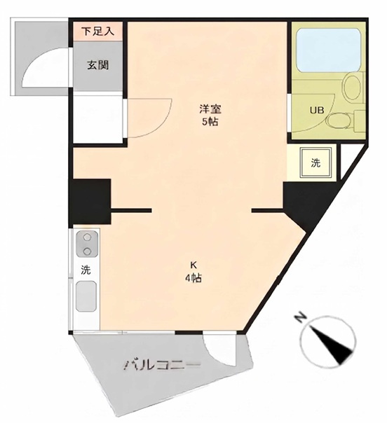 光建ハイムブリリアンス飛鳥山公園の間取り