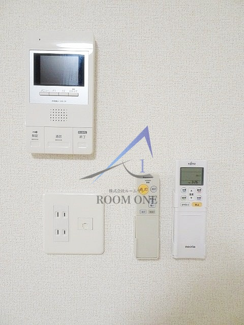 パラッツオ　入倉のセキュリティ|モニター付きインターホンです。