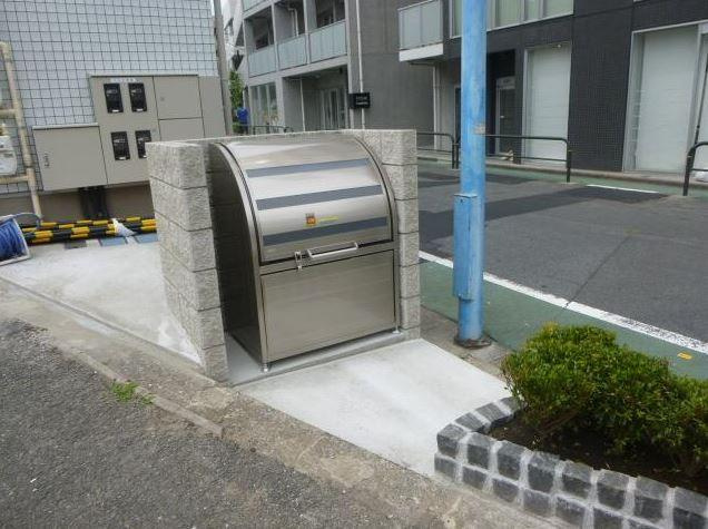 サントル・ヴィラージュのその他共用部分|敷地内ゴミ置場