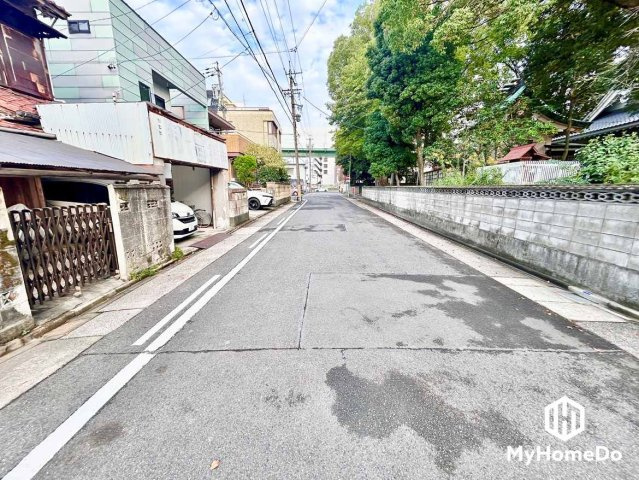 北区元志賀町　1期の前面道路含む現地写真