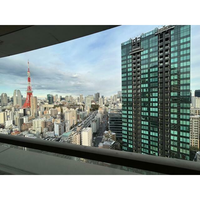 パークコート麻布十番ザ・タワーのバルコニー