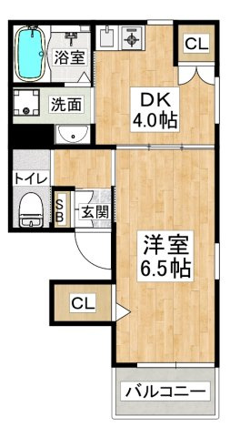 エターナルシー福田の間取り