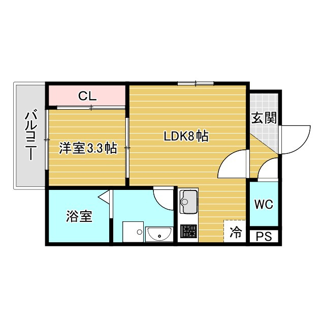 ARCA豊中曽根の間取り