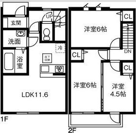 Seas　　　刈谷市近郊の賃貸はクラスホーム刈谷店の間取り