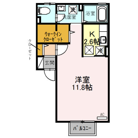 レシェンテ茨木Ｇ棟の間取り
